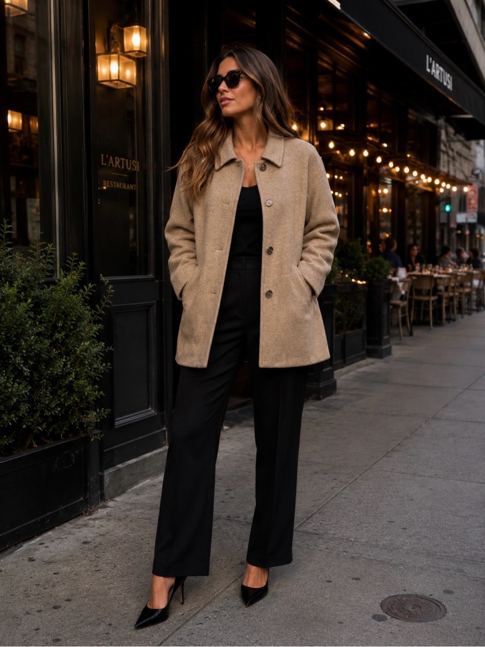 Regency Cashmere Women's Tan 100% Cashmere Jacket
